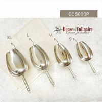 Gambar Ice Scoop Large Sendok Es Batu Tepung Gula Sekop Stainless Steel IS02 dari houseofculinaire undefined 4 Tokopedia