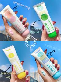 Gambar CROENT PASTA GIGI RASA MACARON CHERRY DAN BLUBERRY WHITENING 100% ORI - LIME dari HOLLAYEPPO undefined 5 Tokopedia
