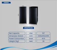 Gambar KULKAS FREEZER AQUA AQF-S6 PEMBEKU ES 6 RAK 167 LITER (CILEGON SERANG) dari Agungjayacilegon undefined 2 Tokopedia
