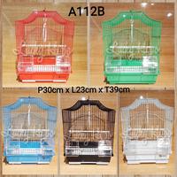 Gambar A112B Dayang Kandang Sangkar Burung Besi Lovebird Kenari Pleci Parrot - Hijau dari Lucky Hypo undefined 1 Tokopedia