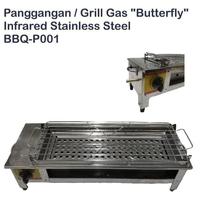 Gambar Butterfly Panggangan Sate Gas Infrared Rak 70 cm BBQ-P001 Grill dari Harapan Baru Electronics undefined 2 Tokopedia