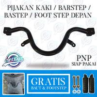 Gambar Besi Bastep / Pijakan Kaki / Footstep Depan Matic Semua Mio + Step - Mio Soul GT 125, PNP Siap Pakai dari CycleKu undefined 1 Tokopedia