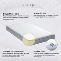 Gambar Kasur Busa Latex, Matras Busa Latex, Latex Livien Prestige Mattress - 100 x 200 dari Livien Sleep undefined 5 Tokopedia
