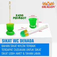 Gambar sikat wc denada dragon - sikat toilet bulat - sikat kloset dari Kadoperabot undefined 2 Tokopedia