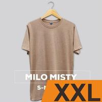 Gambar BARU Kaos Polos XXL TS MILO MISTY / Baju Polos XXL Jumbo Coklat Muda dari Eveliyn undefined 1 Tokopedia