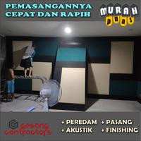 Gambar Khusus Proyek Peredam Suara | Panel Akustik Soundproof Harga /m2 - D60Kg/m3, Dinding dari Peredam Suara Kontraktor undefined 2 Tokopedia