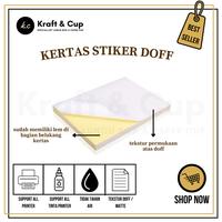Gambar Kertas Stiker A4 Doff isi 50 lembar / Kertas Sticker A4 / Stiker hvs dari Prabu Paperindo undefined 2 Tokopedia