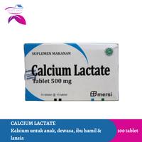 Gambar Calcium Lactate / Suplemen Kalsium Untuk Anak, Ibu Hamil & Lansia dari Demir Official Store undefined 1 Tokopedia