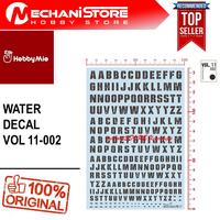 Gambar HOBBY MIO Water Decal Vol 11-002 DAMAGE CAUTION HOBBYMIO DECAL GUNDAM dari mechaniSTORE Bandung undefined 1 Tokopedia