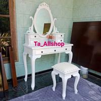 Gambar MEJA RIAS KARTINI JEPARA BAHAN KAYU JATI MINIMALIS dari TA-AllShop undefined 2 Tokopedia