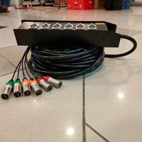 Gambar Kabel snake isi 6/snake cable 6ch plus box 15meter dari Spesialis Connector undefined 2 Tokopedia