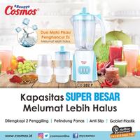 Gambar Cosmos Blender - CB-282P - Plastik - Putih/Biru dari H0m3waresku undefined 1 Tokopedia