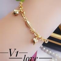 Gambar L58 titanium gelang tangan dewasa perhiasan wanita anti karat dari LSHOP JAKARTA undefined 1 Tokopedia