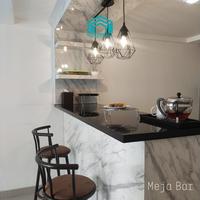 Gambar meja bar murah minimalis dari Kitchenset Cikarang Karawang undefined 4 Tokopedia