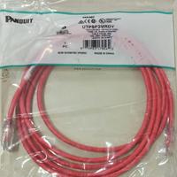 Gambar PANDUIT Patch cord UTP Cat 6 Red 3M - Patchcord Cat6 Merah dari Gudang Network. undefined 2 Tokopedia