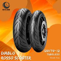 Gambar Ban Motor Pirelli Diablo Rosso Scooter 120/70-12 TL dari Raya Ban Pontianak undefined 1 Tokopedia