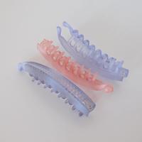 Gambar Pastel Jelly Claw Banana Clip (L) - Jepit Pisang Jepit Rambut KOREA - Black dari Lily Metro Accessories undefined 2 Tokopedia