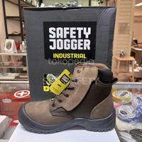 Gambar Sepatu Safety Jogger Rush S3 W/ Zipper/Resleting - Cokelat, 38 dari SBSAFETY undefined 2 Tokopedia