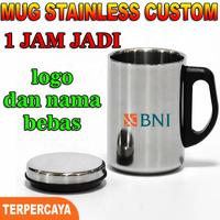 Gambar MUG STAINLESS/MUG PROMOSI/CANGKIR GELAS/MUG CUSTOM LOGO - SABLON 280 dari INDOPROMOSI SOUVENIR undefined 1 Tokopedia