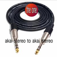 Gambar KABEL CANARE JEK TRS TO TRS /AKAI STEREO TO AKAI STEREO 6.5mm dari The One elektronic undefined 1 Tokopedia