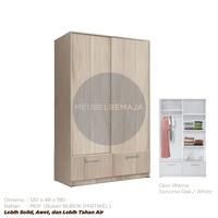 Gambar Lemari Sliding Omaha 120 Premium MDF dari Meubel Remaja BJM undefined 1 Tokopedia