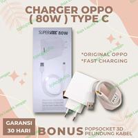 Gambar Charger OPPO 80W TYPE C ORIGINAL SUPER VOOC 3.0 FAST CHARGING X5 PRO dari Raja Lapakk Jenggo undefined 1 Tokopedia
