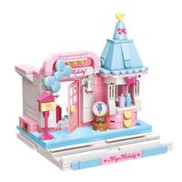 Gambar Keeppley Sanrio My Melody Street Scenes Qman Building Block Toy Set dari Express Toys undefined 3 Tokopedia