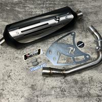 Gambar Knalpot Shijiro Standart Racing Vespa Matic Sprint S LX Primavera - Inlet 38 dari Scootlifee undefined 1 Tokopedia