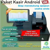 Gambar Paket mesin kasir cafe restoran warung depot minuman android 4G dari Media POS undefined 1 Tokopedia