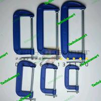 Gambar C clamp Catok Besi penjepit Kayu Model C merk SAP Tools Size - 12 inch dari technic smart undefined 5 Tokopedia