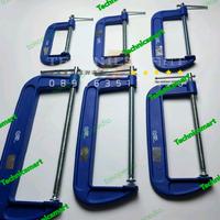 Gambar C clamp Catok Besi penjepit Kayu Model C merk SAP Tools Size - 12 inch dari technic smart undefined 4 Tokopedia