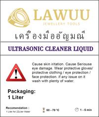 Gambar Cairan Ultrasonic Cleaner Concentrate Lokal| Solusi Pembersih Ultrasonik untuk Perhiasan, Logam, Komponen Elektronik - 1 Liter dari Lawuu undefined 3 Tokopedia