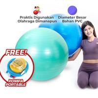 Gambar Bola senam+pompa/besar 65cm - Pink dari two season 99 undefined 4 Tokopedia
