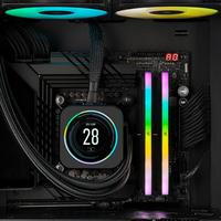 Gambar CORSAIR VENGEANCE RGB BLACK DDR5 5200MHz 32GB 2x16 CMH32GX5M2B5200C40 dari SOS SPORT ONLINE SHOP undefined 2 Tokopedia
