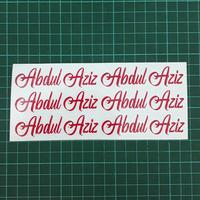 Gambar custom sticker satuan/cutting sticker / 10 k dapat 6 pcs dari Reneo cs undefined 2 Tokopedia