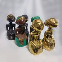 Gambar Patung Roro Bronyo Logam Kuningan Loro Blonyo Dekorasi Adat Jawa Unik - Gold dari Mentari Bali Craft undefined 1 Tokopedia