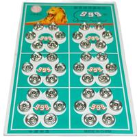 Gambar Kancing Cetet Kancing Jepret 999 Lion Brand Kancing 8mm Putih 1 Lembar dari tokotritunggal undefined 1 Tokopedia