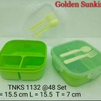 Gambar Tempat Makan Kotak Nasi Lunch Box Segi TNKS 1132 Golden Sunkist dari AR Perabot Bekasi undefined 4 Tokopedia