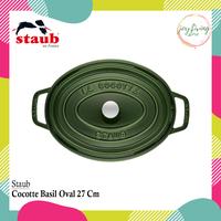 Gambar Panci Staub Cocotte Basil Oval 27Cm Cast Iron Untuk Semua Jenis Kompor dari Joy Living Store undefined 2 Tokopedia