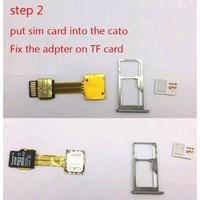 Gambar Converter hybrid Dual Sim Extension Converter Nano Micro SD Card Slot - micro dari abdulazis3604id undefined 3 Tokopedia