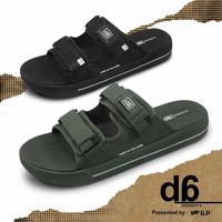 Gambar Sandal Slop Pria Anti Slip Tahan Air d6D106M High Quality Awet ORI - Hitam, 41 dari VieMar Gallery undefined 1 Tokopedia