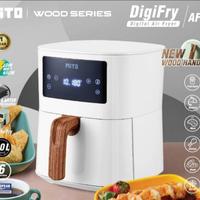 Gambar Digital Air Fryer Mito AF1 Pink Kapasitas 4 Liter - Putih dari Media Elektronik Sesetan undefined 4 Tokopedia