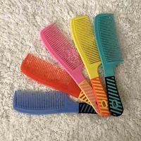 Gambar SISIR FANCY WARNA - SISIR GAGANG 20CM - AISHU HAIR COMB- 1pcs dari DAILYMALLS undefined 1 Tokopedia