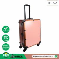 Gambar Koper Kosmetik plus Lampu MakeUp Rose Gold/Tas Make Up/Alumunium dari Ayrusshop Toko Perkakas undefined 3 Tokopedia