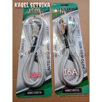 Gambar Kabel Setrika AMASCO 16A&10A AMC-1607A ,AMC-1007A kabel setrika isi 3 - AMC- 1607A 16A dari ONO KABEH LISTRIK KENARI undefined 1 Tokopedia