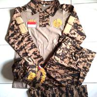 Gambar BAJU CELANA PDL TOPI SETELAN LAPANGAN - rimba pinguin dari swbordirdesanbdg undefined 2 Tokopedia