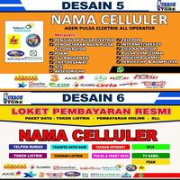 Gambar Spanduk Banner Konter Pulsa Cellular Cell - 400X50 dari Durroh Store undefined 3 Tokopedia