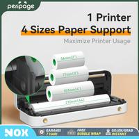 Gambar Peripage A40 Printer thermal tanpa tinta HVS A4 A9s max A6 A9s PRO - 203 Dpi | abu2 dari NOX Indonesia. undefined 4 Tokopedia