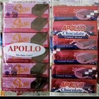 Gambar apollo wafer chocolate coated apollo susu biskuit Halal BPOM - Susu dari nagabonarjaya undefined 1 Tokopedia