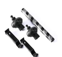 Gambar TIANG HORDENG SET KOMPLIT BESI GORDEN ROLET GORDEN BATANG GORDEN - SILVER, 50 CM FULL SET dari CRIMSON INTERIOR undefined 5 Tokopedia